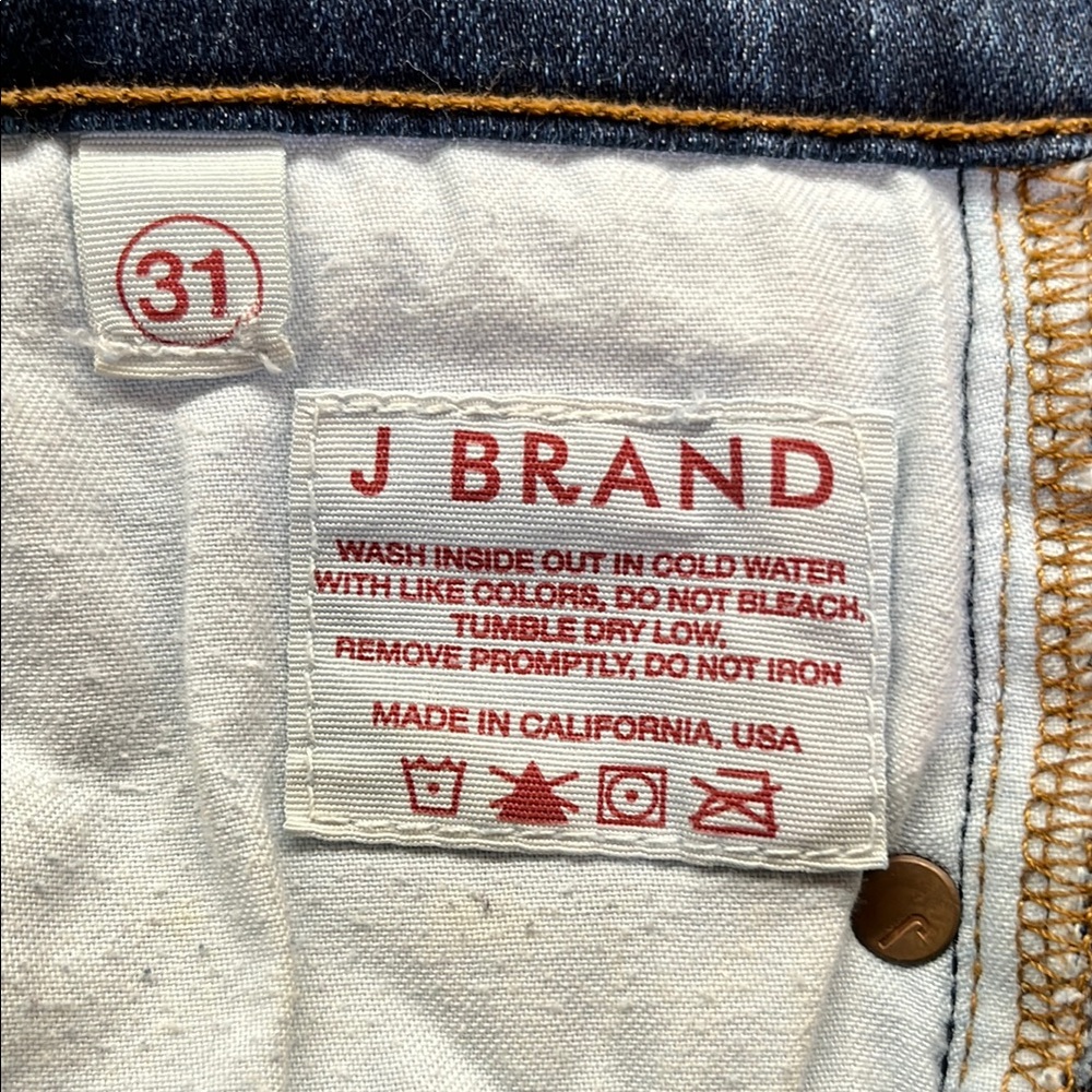 J Brand Blue Knee length Shorts - Picture 5 of 5